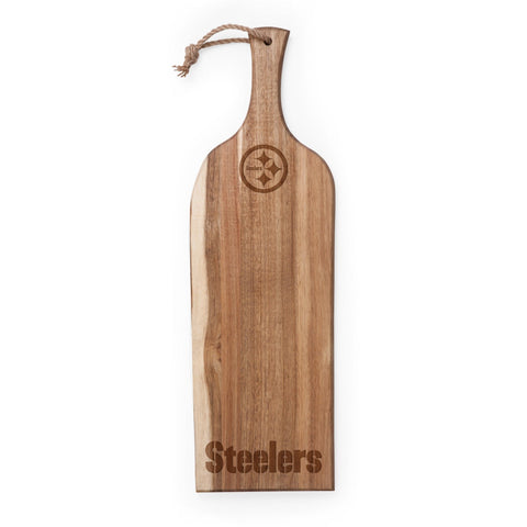 Pittsburgh Steelers - Artisan 24" Acacia Charcuterie Board Licensed - YinzerShop