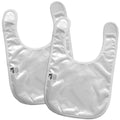 Pittsburgh Steelers Baby Bibs 2-Pack – Embroidered Logo, Cotton Front, Machine Washable Bibs - YinzerShop