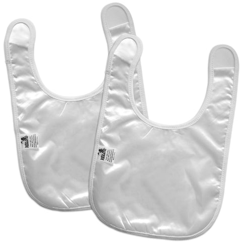Pittsburgh Steelers Baby Bibs 2-Pack – Embroidered Logo, Cotton Front, Machine Washable Bibs - YinzerShop