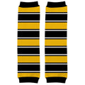 Pittsburgh Steelers Baby Leg Warmers – Infant Toddler Knee Protection, Cotton Blend Wearables - YinzerShop