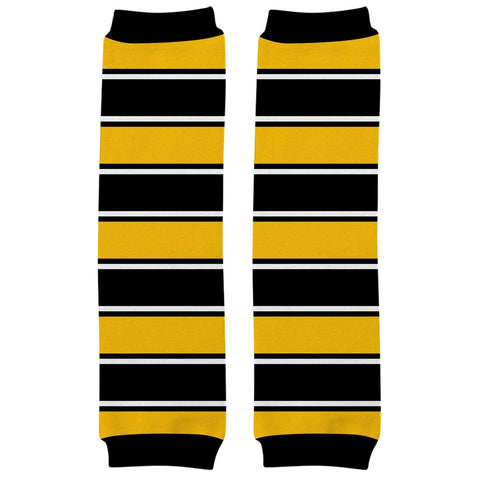 Pittsburgh Steelers Baby Leg Warmers – Infant Toddler Knee Protection, Cotton Blend Wearables - YinzerShop