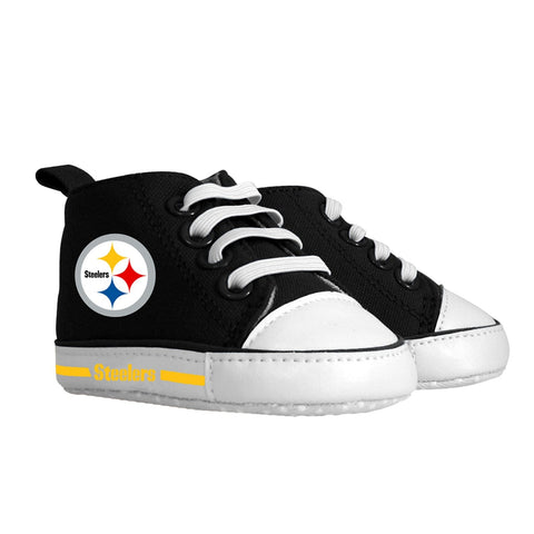 Pittsburgh Steelers Baby Set – NFL Baby Gift Sets With Slip-On Prewalkers & Cotton Bib Gift Sets - YinzerShop