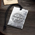 Pittsburgh Steelers Bag Tag - Handcrafted Aluminum Football Logo Charm Bag Tag - YinzerShop