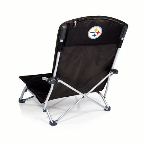 Pittsburgh Steelers Beach Chair – Portable Camp Chair with Steel Frame & Carry Bag Licensed - YinzerShop