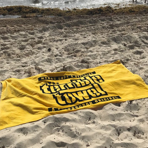 Pittsburgh Steelers Beach Towel Terrible Towel® - Large Plush | Officially licensed by NFL Beach Towel - YinzerShop