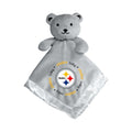 Pittsburgh Steelers Bear - Soft Cuddle Baby Security Blanket With Team Logo Plush Plush Toys - YinzerShop