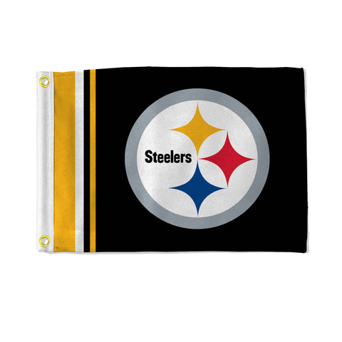 Pittsburgh Steelers Boat Flag – Durable Two-Sided NFL Team Flag with Brass Grommets Flag - YinzerShop