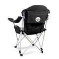 Pittsburgh Steelers Camp Chair - Folding Steel Frame Reclining Outdoor Seat Licensed - YinzerShop