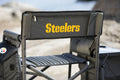 Pittsburgh Steelers Camping Chair - Heavy Duty Outdoor Folding Chair with Cooler & Table Licensed - YinzerShop