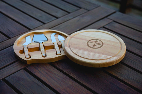 Pittsburgh Steelers - Circo Cheese Cutting Board & Tools Set Licensed - YinzerShop