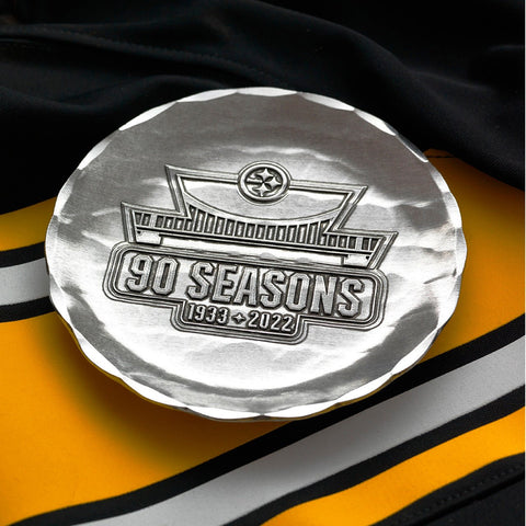 Pittsburgh Steelers Coaster – Football Fan Gift, Game Day Decor, Durable Aluminum Drink Coaster Coaster - YinzerShop