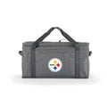 Pittsburgh Steelers Cooler - 64 Can Collapsible Beverage Tote | Insulated Picnic Bag Licensed - YinzerShop