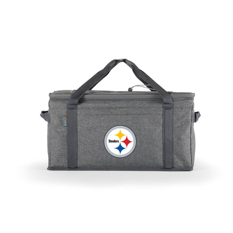 Pittsburgh Steelers Cooler - 64 Can Collapsible Beverage Tote | Insulated Picnic Bag Licensed - YinzerShop