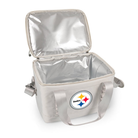 Pittsburgh Steelers Cooler - Insulated 12 Can Recycled Water Bottle Cooler Bag Licensed - YinzerShop