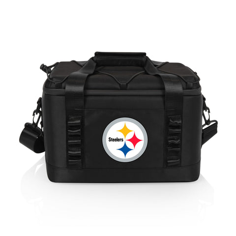 Pittsburgh Steelers Cooler - Insulated 12 Can Recycled Water Bottle Cooler Bag Licensed - YinzerShop