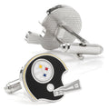 Pittsburgh Steelers Cufflinks – Retro Helmet NFL Sports Team Accessories Cufflinks - YinzerShop