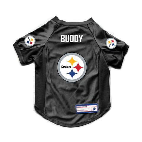 Pittsburgh Steelers Custom Pet Stretch Jersey Pet Jersey - YinzerShop