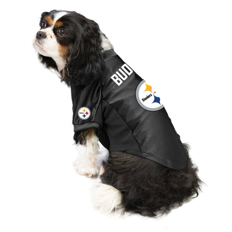 Pittsburgh Steelers Custom Pet Stretch Jersey Pet Jersey - YinzerShop