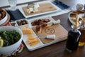 Pittsburgh Steelers Cutting Board - Reversible Bamboo Tray & Porcelain Serving Bowl Licensed - YinzerShop