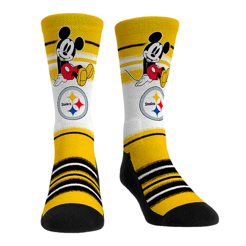 Pittsburgh Steelers - Disney - Sit Stripe Socks - YinzerShop