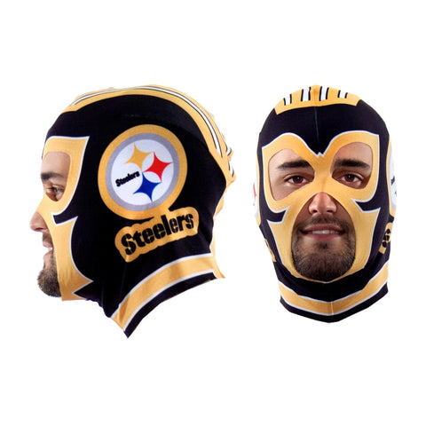 Pittsburgh Steelers Fan Mask – Officially Licensed Comfortable Sports Face Covering Fan Mask - YinzerShop