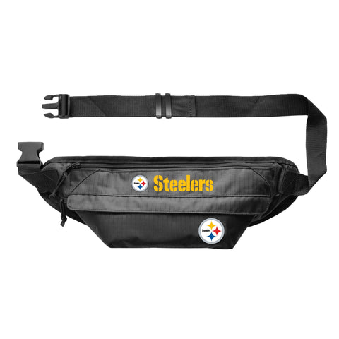 Pittsburgh Steelers Fanny Pack - Large Adjustable Waist Pack With Team Logo Bag Fanny Pack - YinzerShop