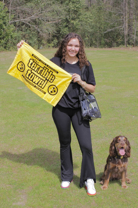 Pittsburgh Steelers Gold Rush Terrible Towel® - Officially licensed by the NFL Terrible Towel - YinzerShop
