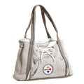 Pittsburgh Steelers Hoodie Purse - Licensed Sports Bag With Embroidered Logo Purse - YinzerShop
