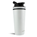 Pittsburgh Steelers Ice Shaker – Official NFL Merchandise | 26oz White Shaker Bottle Water Bottle - YinzerShop
