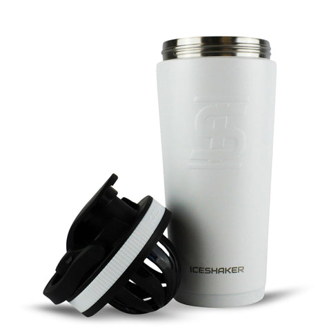 Pittsburgh Steelers Ice Shaker – Official NFL Merchandise | 26oz White Shaker Bottle Water Bottle - YinzerShop