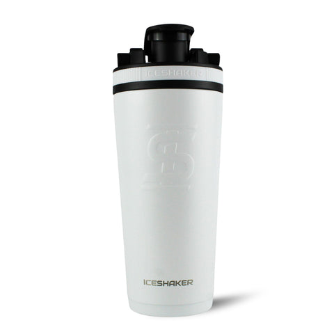 Pittsburgh Steelers Ice Shaker – Official NFL Merchandise | 26oz White Shaker Bottle Water Bottle - YinzerShop