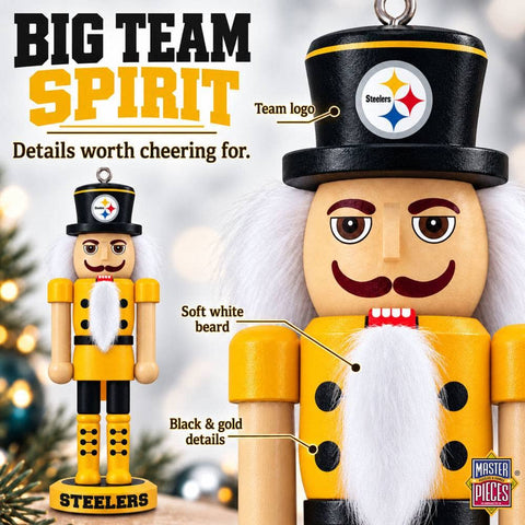 Pittsburgh Steelers - Keepsake Nutcracker Decor - YinzerShop