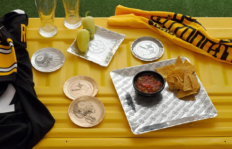 Pittsburgh Steelers Logo Coaster (Aluminum) - YinzerShop