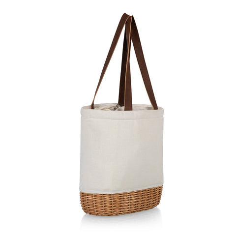 Pittsburgh Steelers Lunch Basket - Insulated Willow & Canvas Lunch Tote Licensed - YinzerShop