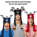 Pittsburgh Steelers Mascot Hat Steely McBeam Design | NFL Licensed Warm Cozy Headwear Mascot Hat - YinzerShop