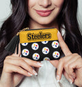 Pittsburgh Steelers Mini Organizer | Compact Sports Wallet With Snap Button Closure & ID Window Wallet - YinzerShop