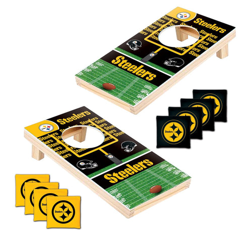 Pittsburgh Steelers - NFL Tabletop Cornhole Classic Games - YinzerShop