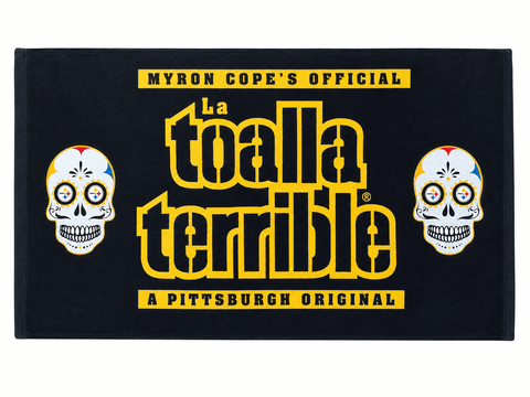Pittsburgh Steelers Official La Toalla Spanish Terrible Towel | Officially licensed by the NFL Terrible Towel - YinzerShop