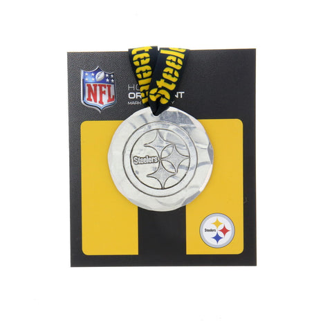 Pittsburgh Steelers Ornament - Handcrafted Aluminum NFL Christmas Decoration - YinzerShop