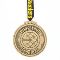 Pittsburgh Steelers Ornament – Handcrafted NFL Round Christmas Tree Decoration Ornament - YinzerShop