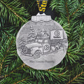 Pittsburgh Steelers Ornament - Personalized Football Christmas Decoration | Bronze & Aluminum Ornament - YinzerShop