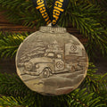 Pittsburgh Steelers Ornament - Personalized Football Christmas Decoration | Bronze & Aluminum Ornament - YinzerShop