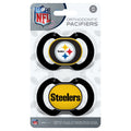 Pittsburgh Steelers Pacifier 2-Pack | Licensed NFL Baby Soothing Accessories Pacifiers & Clips - YinzerShop