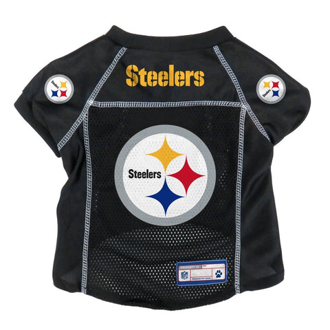 Pittsburgh Steelers Pet Jersey – Licensed NFL Dog Jersey with Soft Mesh Shirt Pet Jersey - YinzerShop