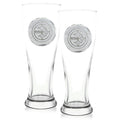 Pittsburgh Steelers Pilsner Glass Set - Aluminum Football Fan Drinkware for Game Day Pilsner Glass - YinzerShop