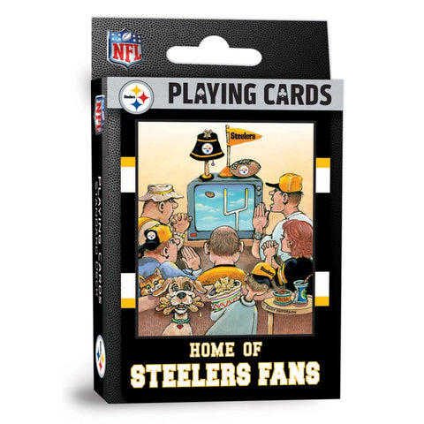 Pittsburgh Steelers Playing Cards – Official NFL 54 Card Deck With Team Logo Dice & Cards Sets - YinzerShop