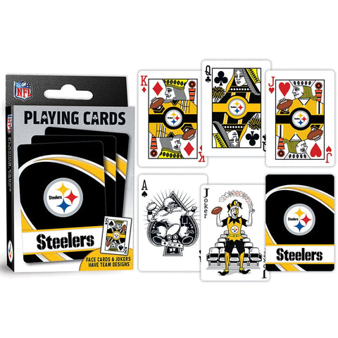 Pittsburgh Steelers Playing Cards - Official NFL Team Cards | High Quality Deck Dice & Cards Sets - YinzerShop
