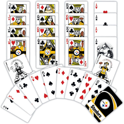 Pittsburgh Steelers Playing Cards - Official NFL Team Cards | High Quality Deck Dice & Cards Sets - YinzerShop