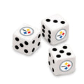 Pittsburgh Steelers Poker Set - 300 Piece Casino Chips, Team Logo Dice & Aluminum Case Poker Chips & Sets - YinzerShop