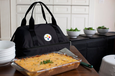 Pittsburgh Steelers Potluck Casserole Tote – Insulated Food Tote With Easy Transport Handles Licensed - YinzerShop